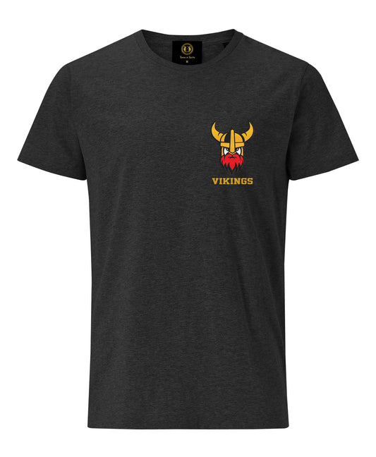 Viking Helmet embroidered T-shirt | Viking costume