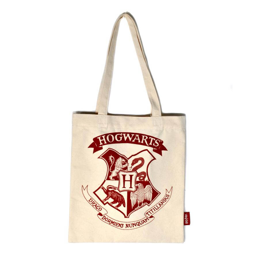 Harry Potter Shopper Bag Hogwarts Crest from House of Spells