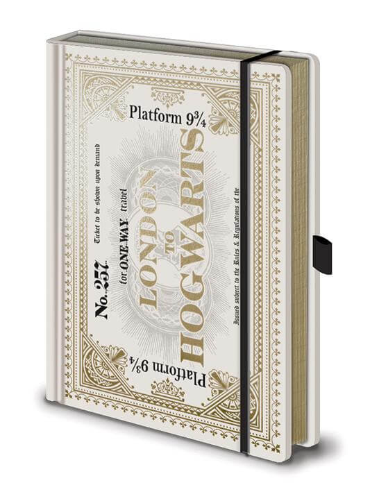 Harry Potter Hogwarts Ticket A5 Notebook