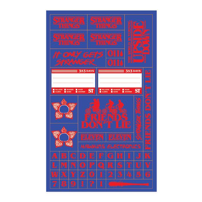 stranger things notebook