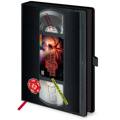 Stranger Things Season 2 VHS Premium A5 Notebook