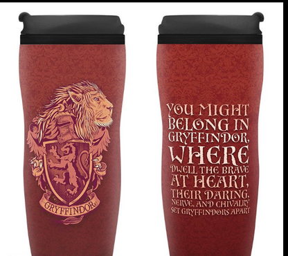 Harry Potter Travel Mug- Gryffindor