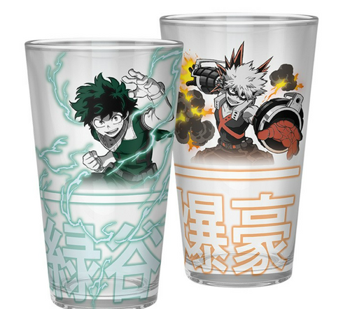 My Hero Academia Large Glass