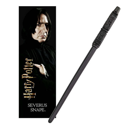 Severus Snape PVC Toy Wand & Bookmark - Harry Potter wands