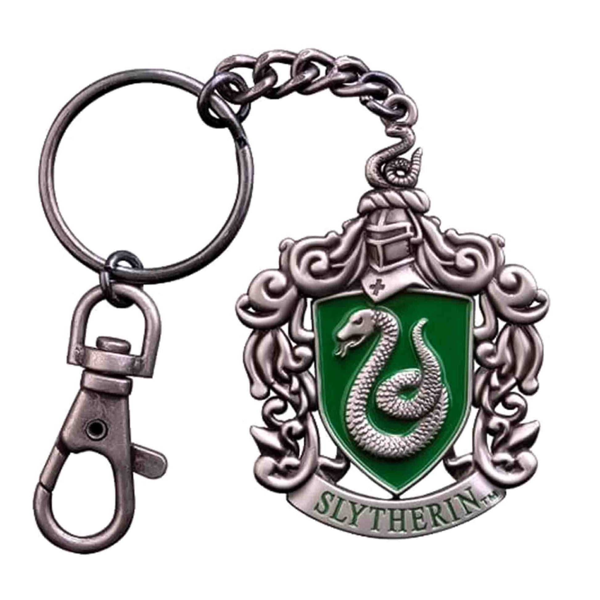 Slytherin Crest Metal Keyring