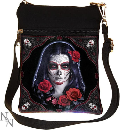 Sugar Skull shoulder bag 23cm