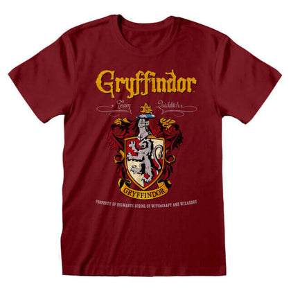 T-Shirt Gryffindor Red Crest - M