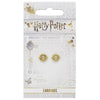 Time Turner Gold Plated Stud Earrings
