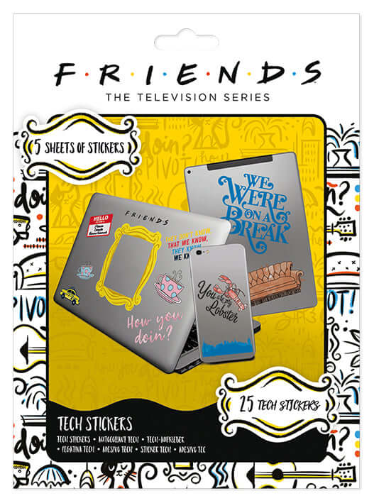 FRIENDS TECH STICKERS