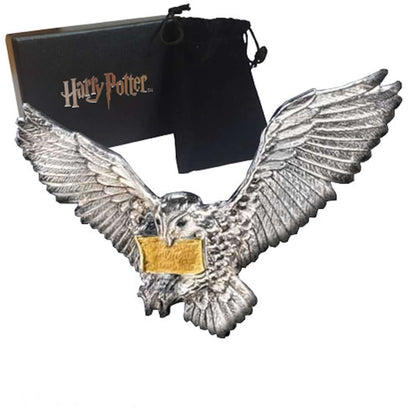 The Flying Hedwig Brooch Sterling Silver - Harry Potter shop