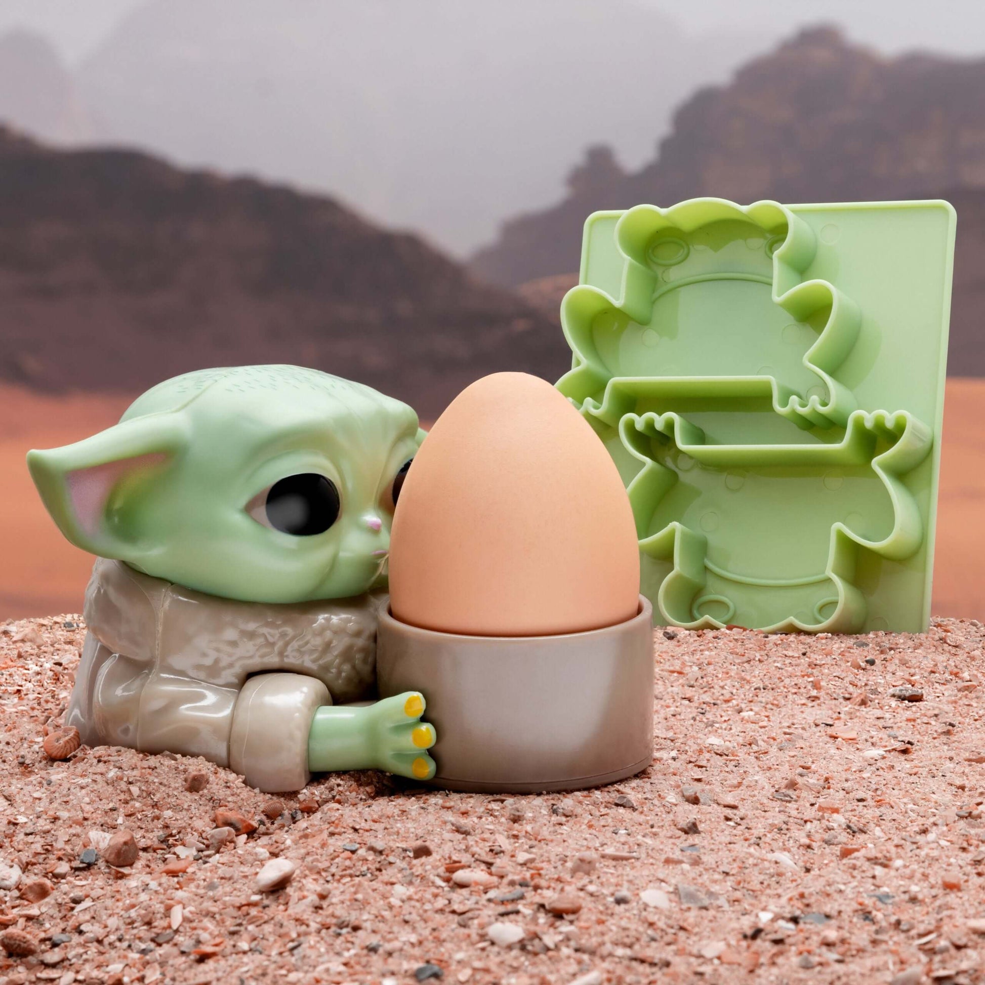 The Mandalorian Grogu Egg Cup- House of Spells