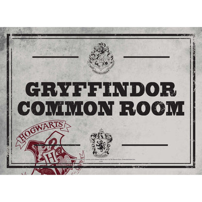 Harry Potter - Gryffindor Common Room Tin Sign