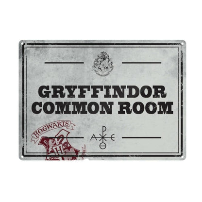 Harry Potter - Gryffindor Common Room Tin Sign