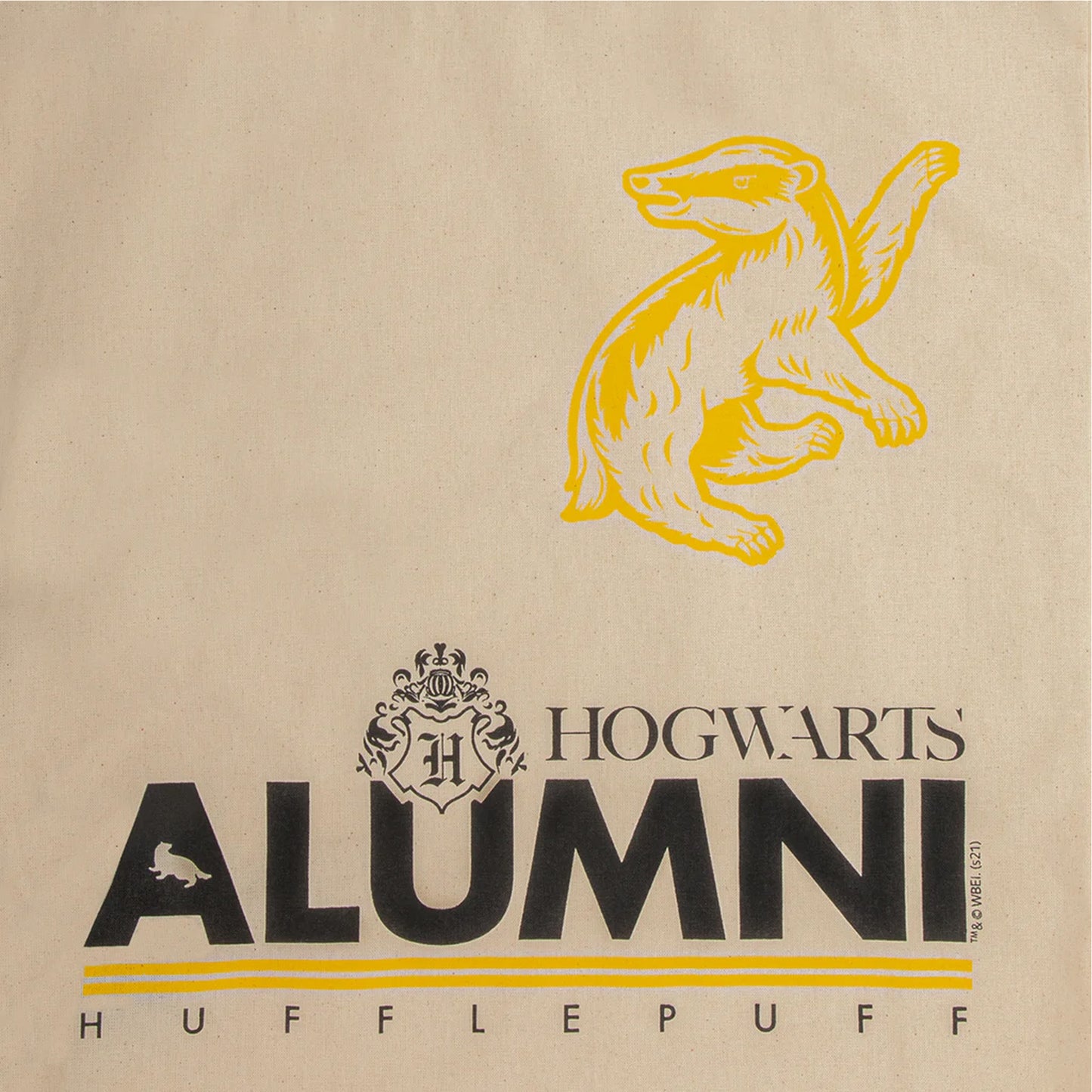 Hogwarts Alumni Hufflepuff Tote Bag | Hufflepuff