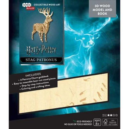 Harry Potter Incredibuilds Stag Patronus Paperback - Harry Potter books