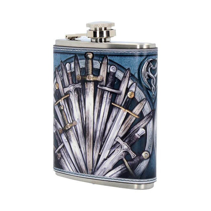 Official Sword Hip Flask 7oz at the best quality and price at House Of Spells- Fandom Collectable Shop. Get Your Sword Hip Flask 7oz now with 15% discount using code FANDOM at Checkout. www.houseofspells.co.uk.