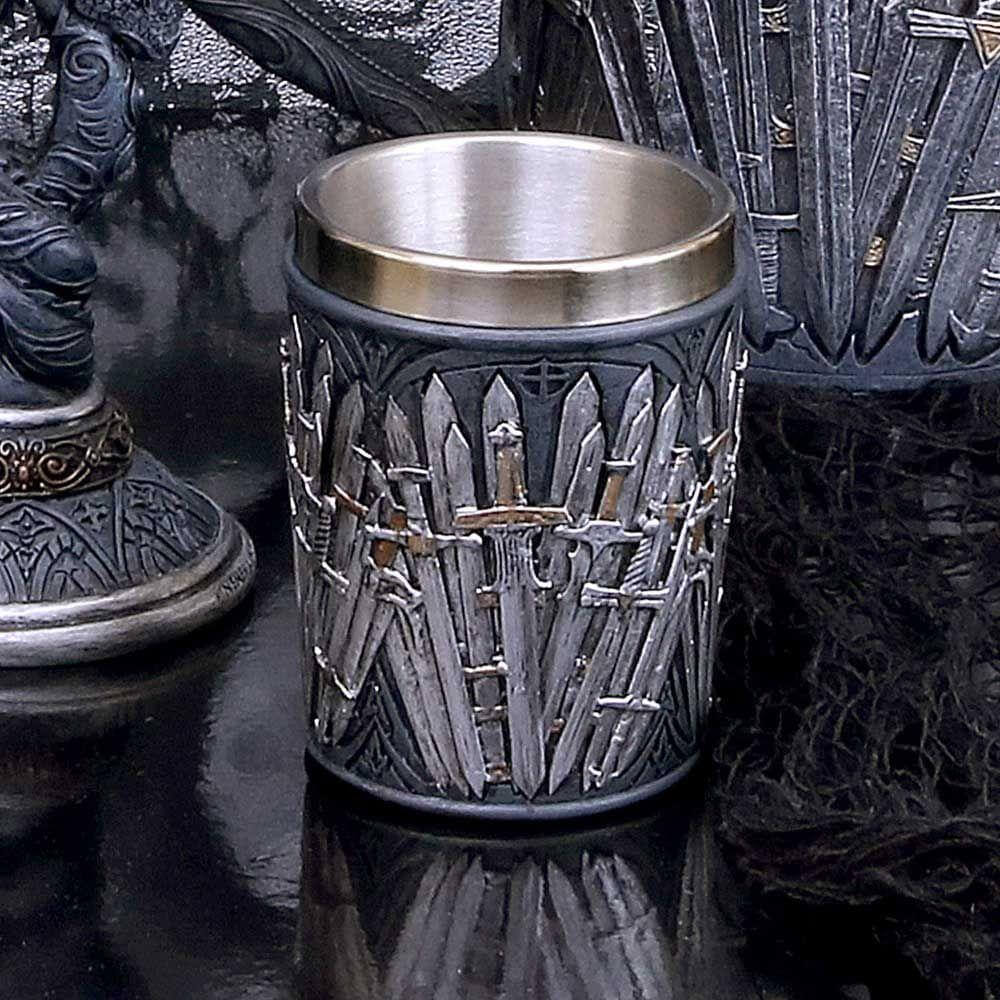 Official Sword Shot Glass- Single at the best quality and price at House Of Spells- Fandom Collectable Shop. Get Your Sword Shot Glass- Single now with 15% discount using code FANDOM at Checkout. www.houseofspells.co.uk.