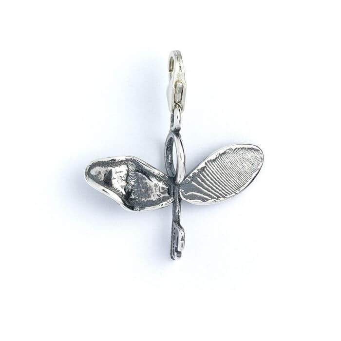 Flying Key Sterling Silver Clip-on Charm | Harry Potter jewellery