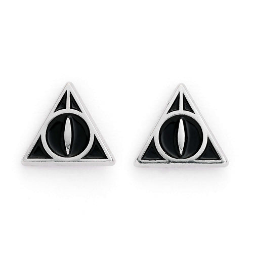 Harry Potter - Platform 9 3/4, Hedwig & Letter, the Deathly Hallows Earrings