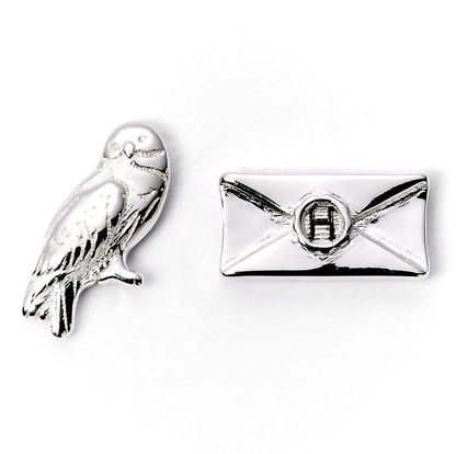 Platform 9 3/4, Hedwig, Letter & the Deathly Hallows Earrings Set