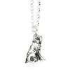 Fang The Dog St Silver Necklace