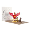 Harry Potter Fawkes Christmas Pop-Up Card