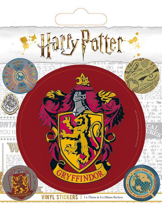 Harry Potter Vinyl Sticker - Gryffindor