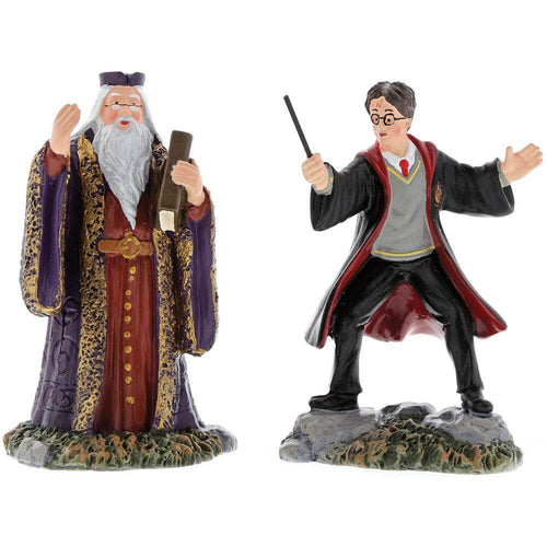 Harry and the Headmaster Figurine
