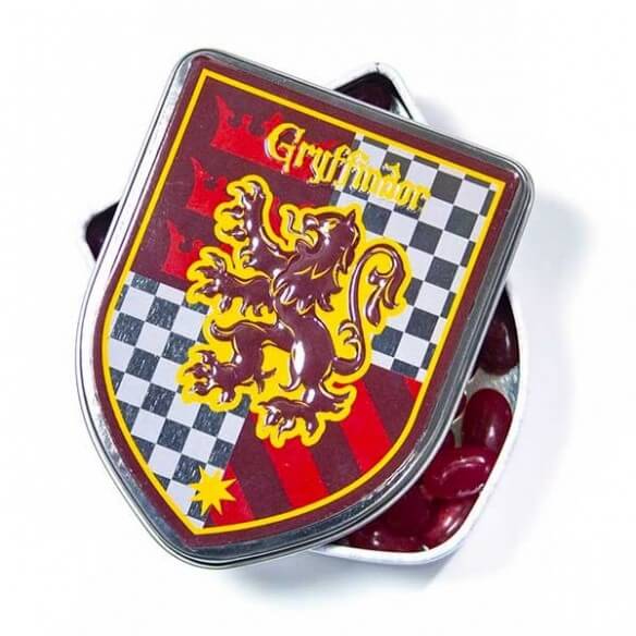 Harry Potter Hogwarts House Crest Tins with Jelly Beans 28g