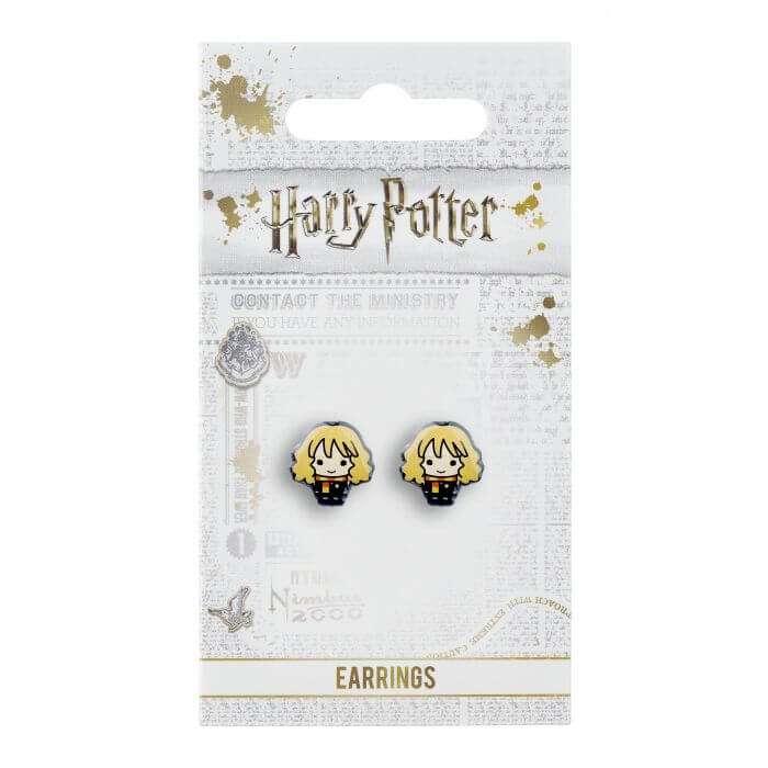 Official Hermione Granger Chibi Stud Earrings at the best quality and price at House Of Spells- Fandom Collectable Shop. Get Your Hermione Granger Chibi Stud Earrings now with 15% discount using code FANDOM at Checkout. www.houseofspells.co.uk.