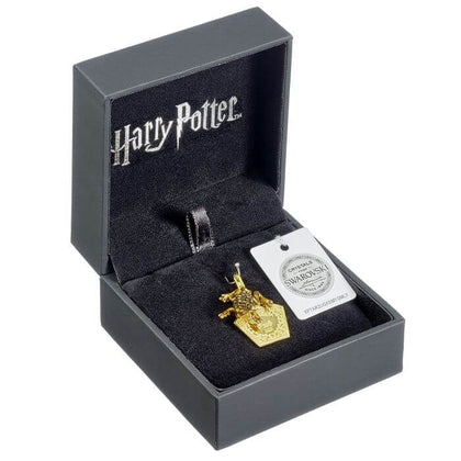 Harry Potter Crystal Swarovski Chocolate Frog Clip On Charm- Harry potter merchandise