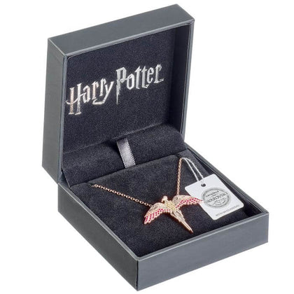 Fawkes Sterling Silver Necklace - Harry Potter shop