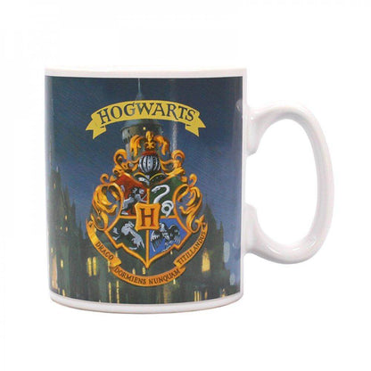 Official Hogwarts Heat Change Mug at the best quality and price at House Of Spells- Fandom Collectable Shop. Get Your Hogwarts Heat Change Mug now with 15% discount using code FANDOM at Checkout. www.houseofspells.co.uk.