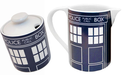 Doctor Who Tardis Panel Teapot