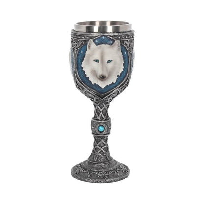 Official Ghost Wolf Goblet at the best quality and price at House Of Spells- Fandom Collectable Shop. Get Your Ghost Wolf Goblet now with 15% discount using code FANDOM at Checkout. www.houseofspells.co.uk.