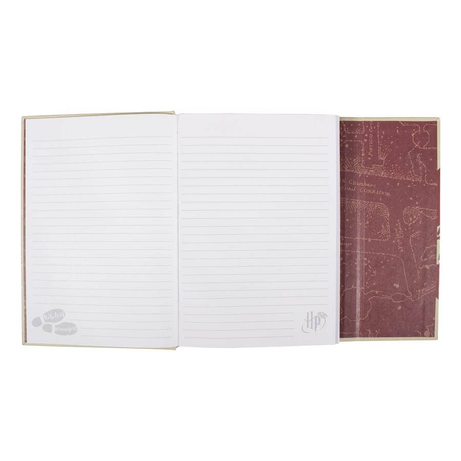 Harry Potter Marauders Map A5 Notebook - Harry Potter collectables