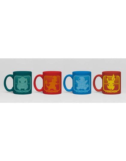 Pokémon Kanto Partners espresso mugs