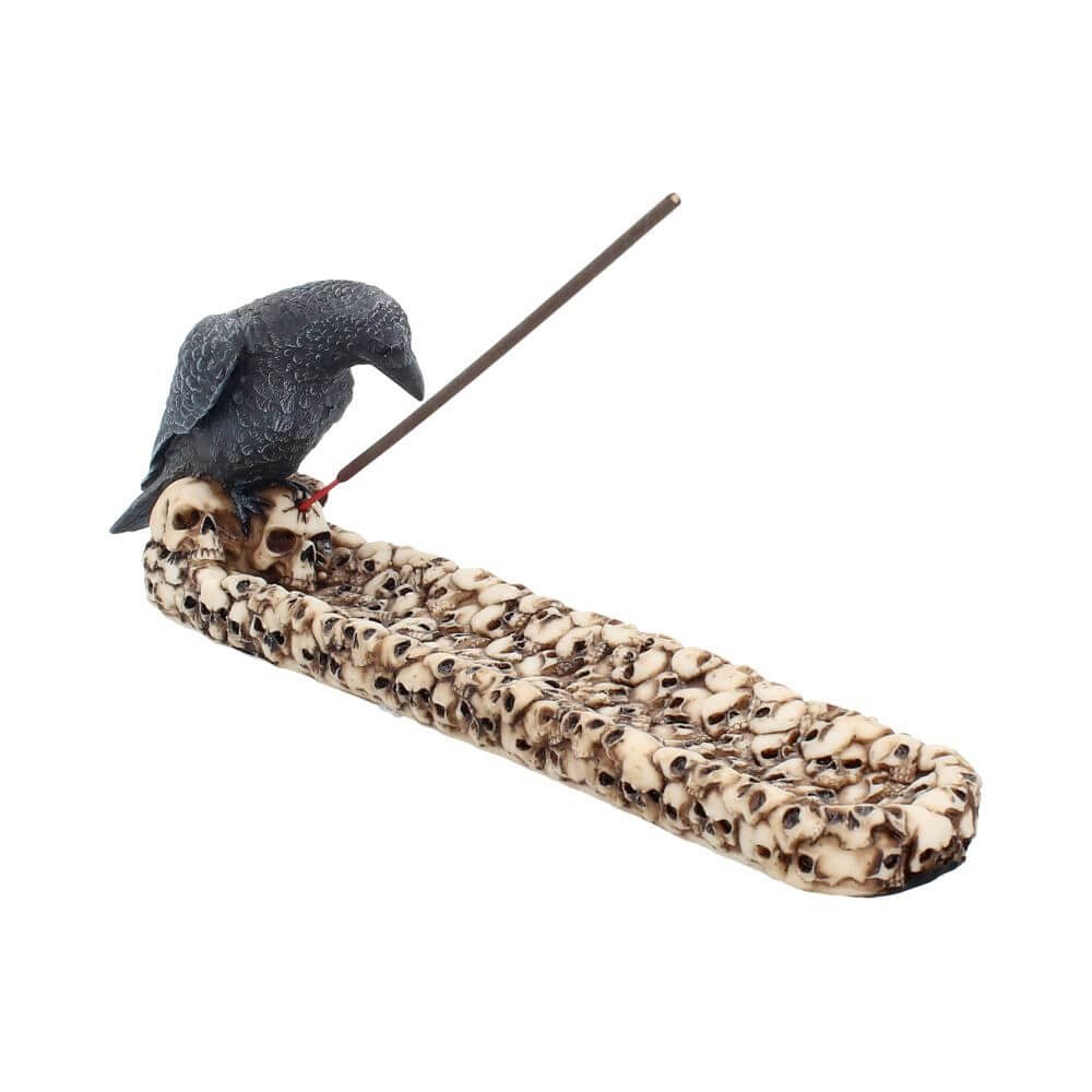 Raven Skull Incense Holder | Viking shop