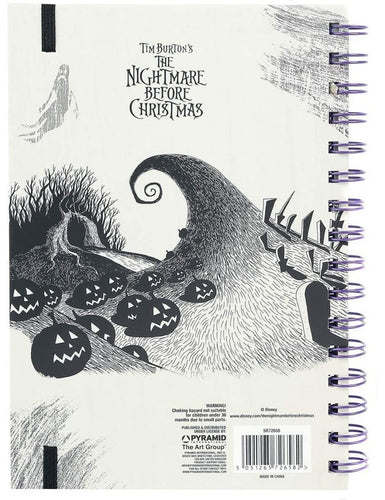 Nightmare Before Christmas (Spiral Hill) A5 Notebook