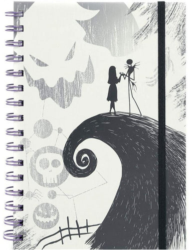 Nightmare Before Christmas (Spiral Hill) A5 Notebook