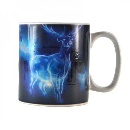 Official Harry Potter Patronus Heat Change Mug at the best quality and price at House Of Spells- Fandom Collectable Shop. Get Your Harry Potter Patronus Heat Change Mug now with 15% discount using code FANDOM at Checkout. www.houseofspells.co.uk.