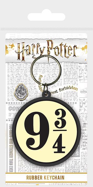 Platform 9 3/4 Rubber Keyring - Harry Potter merchandise