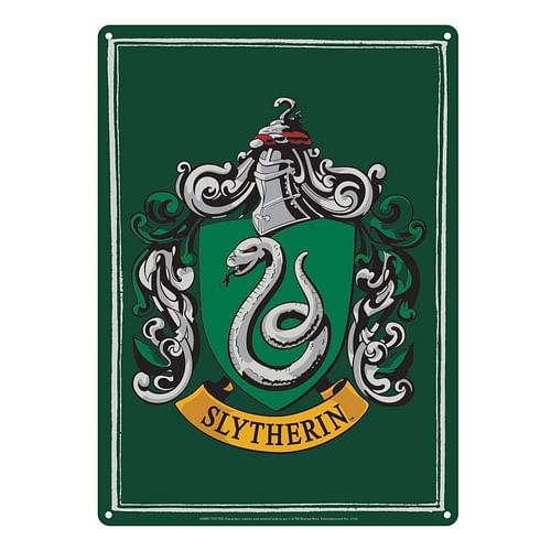 Harry Potter Tin Sign Small -Slytherin