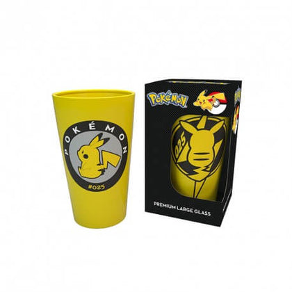 Pokemon Pikachu Large Glass