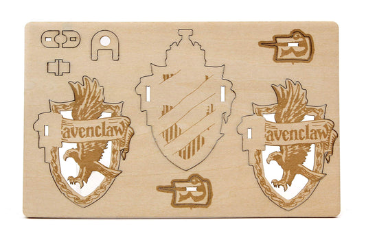 Ravenclaw 3D Hanging Wood Decoration- Harry Potter Store