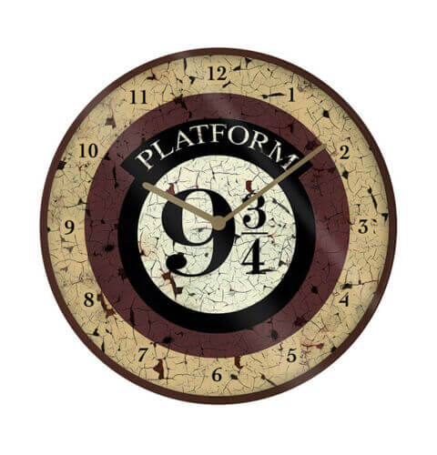 Harry Potter Platform 9 3/4 Clock