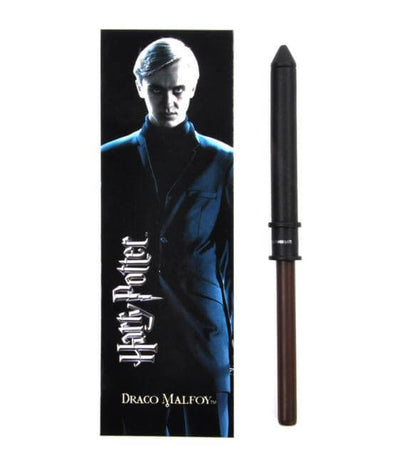 Draco Malfoy Wand Pen And Bookmark- House of Spells