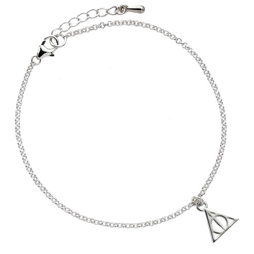 Harry Potter Sterling Silver Deathly Hallows Bracelet