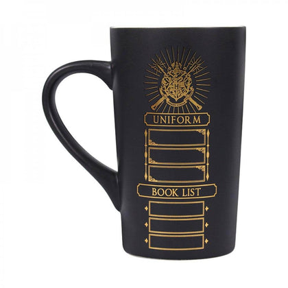 Official Harry Potter School List Latte Mug at the best quality and price at House Of Spells- Fandom Collectable Shop. Get Your Harry Potter School List Latte Mug now with 15% discount using code FANDOM at Checkout. www.houseofspells.co.uk.