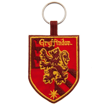 Harry Potter Gryffindor Woven Keychain- Harry Potter Store